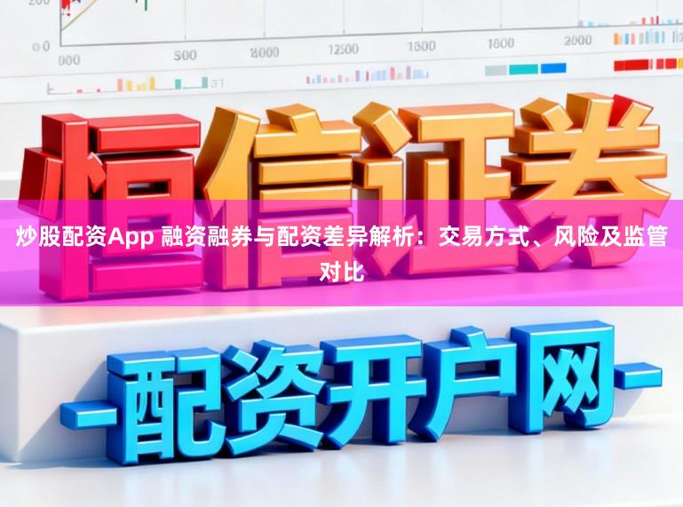 炒股配资App 融资融券与配资差异解析：交易方式、风险及监管对比