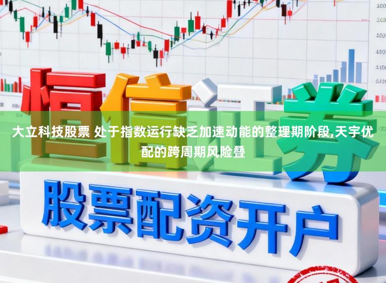 大立科技股票 处于指数运行缺乏加速动能的整理期阶段,天宇优配的跨周期风险叠