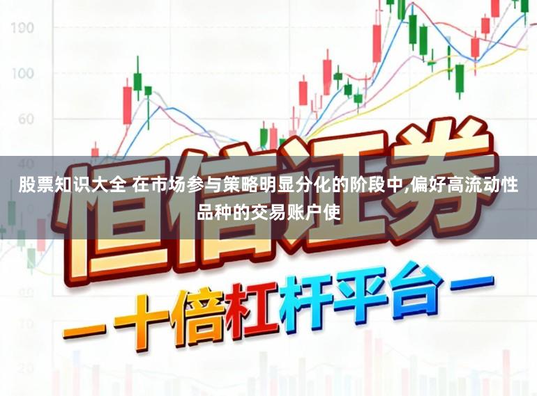 股票知识大全 在市场参与策略明显分化的阶段中,偏好高流动性品种的交易账户使